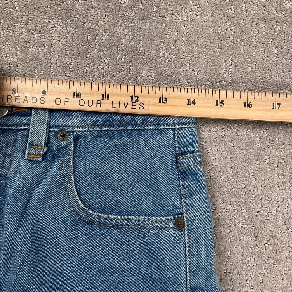 Diesel‎ Basic Jeans Women 12 Blue High Rise Straight Leg Rugged Deadstock Denim